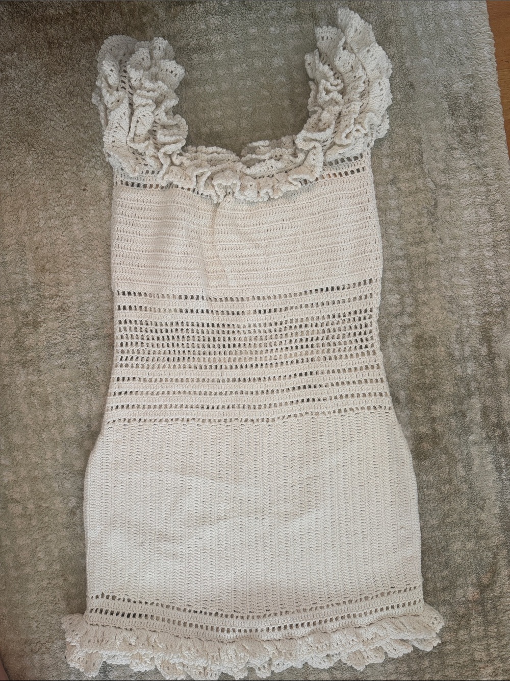She Made Me Crochet Dress